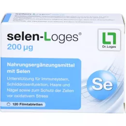 SELEN-LOGES 200 µg õhukese polümeerikattega tabletid, 120 tk