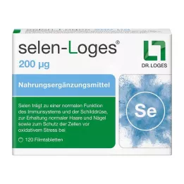 SELEN-LOGES 200 µg õhukese polümeerikattega tabletid, 120 tk