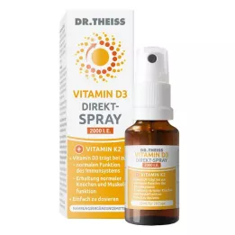 DR.THEISS D3-vitamiini otsepihusti, 20 ml