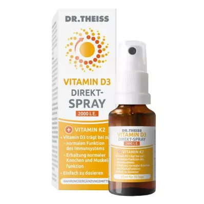 Dr Theiss D3-vitamiini otsesprei, 20 ml