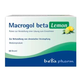 MACROGOL beta Lemon suukaudne lahus, 50 tk