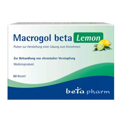MACROGOL beta Lemon suukaudne lahus, 50 tk