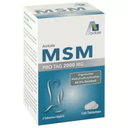 MSM 2000 mg tabletid, 120 tk