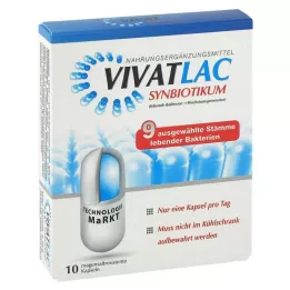 VIVATLAC SYNBIOTIKUM entero-kattega kapslid, 10 tk