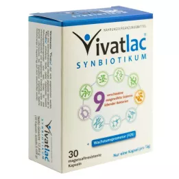 VIVATLAC SYNBIOTIKUM kõhukese polümeerikattega kapslid, 30 tk