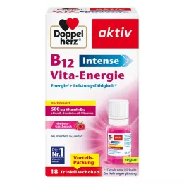 DOPPELHERZ B12 Intense Vita-Energie Trinkfl., 18 tk