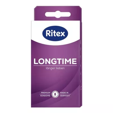 RITEX LongTime kondoomid, 8 tk