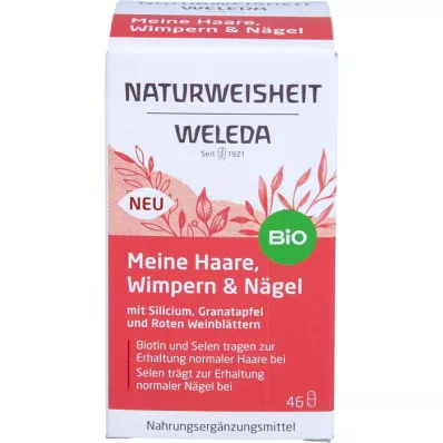 WELEDA Natural Wisdom My Hair Ripsmed&amp;Küüned Kps, 46 tk