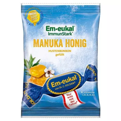 EM-EUKAL kommid Manuka meega täidetud suhkruga, 75 g