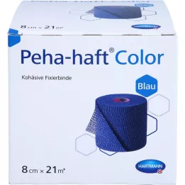 PEHA-HAFT Color Fixierb.latexfrei 8 cmx21 m sinine, 1 tk
