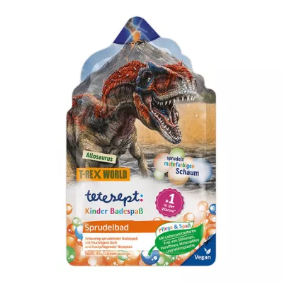 Tetesept laste vannitamisrõõmu mullivann T-Rex World, 40 g