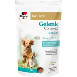 DOPPELHERZ for Animals Joint Complex Chews for Dogs, 60 tk