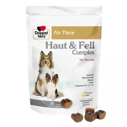 DOPPELHERZ loomade nahale&amp;Fur Compl.Chews f.koertele, 30 tk