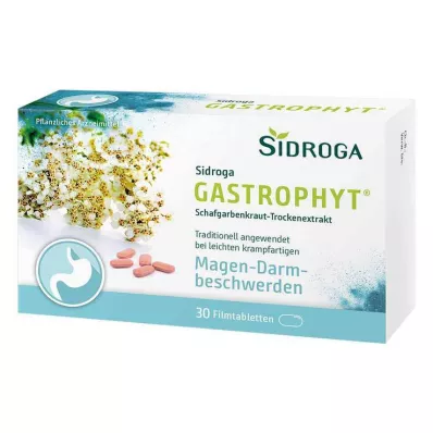 Sidroga GASTROPHYT® õhukese polümeerikattega tabletid, 30 tk