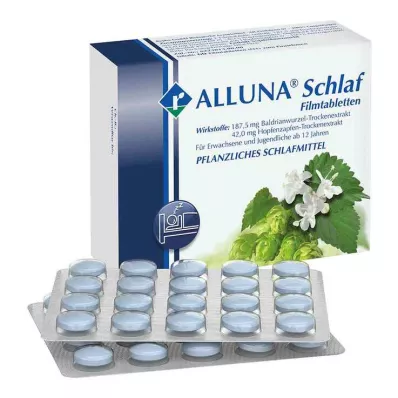ALLUNA Sleep õhukese polümeerikattega tabletid, 60 tk ALLUNA Sleep õhukese polümeerikattega tabletid, 60 tk
