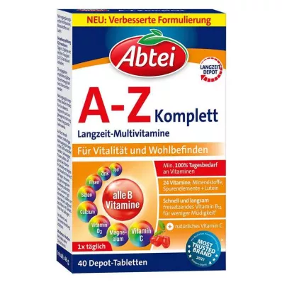 ABTEI A-Z täistabletid, 40 tk