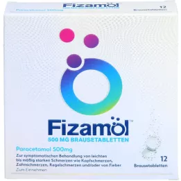 FIZAMOL 500 mg kihisevad tabletid, 12 tk