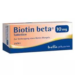BIOTIN BETA 10 mg tabletid, 20 tk