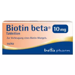 BIOTIN BETA 10 mg tabletid, 50 tk