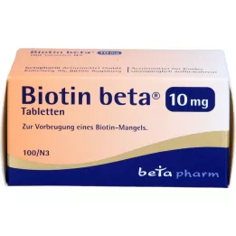 BIOTIN BETA 10 mg tabletid, 100 tk
