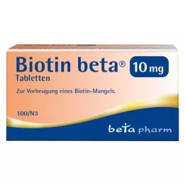 BIOTIN BETA 10 mg tabletid, 100 tk