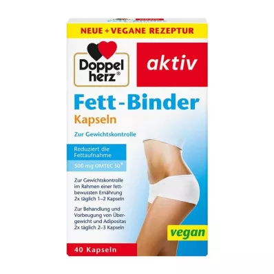 DOPPELHERZ Rasva sidumiskapslid, 40 tk