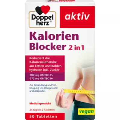 DOPPELHERZ Calorie Blocker 2in1 tabletid, 30 tk