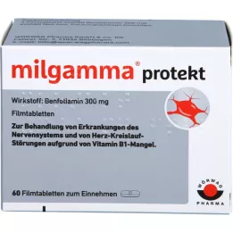 MILGAMMA protekt õhukese polümeerikattega tabletid, 60 tk