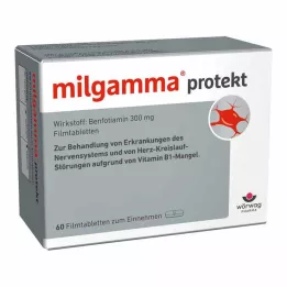 MILGAMMA protekt õhukese polümeerikattega tabletid, 60 tk