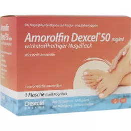 AMOROLFIN Dexcel 50 mg/ml toimeainet sisaldav küünelakk, 3 ml