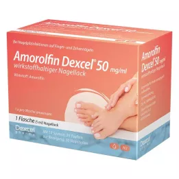 AMOROLFIN Dexcel 50 mg/ml toimeainet sisaldav küünelakk, 5 ml