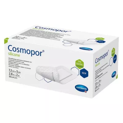 Cosmopor® silikoonist haavaplaaster 5x7,2 cm, 50 tk
