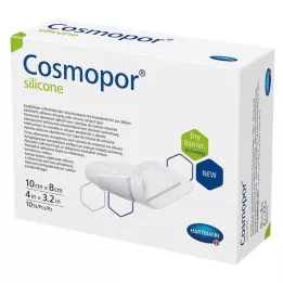 COSMOPOR silikoonist haavasidemed 8x10 cm, 10 tk