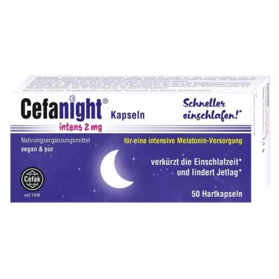 Cefanight intens 2 mg kõvakapslid, 50 tk Cefanight intens 2 mg kõvakapslid, 50 tk