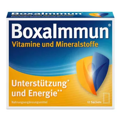 Boxaimmun vitamiinide ja mineraalainete kotikesed (12x6 g)
