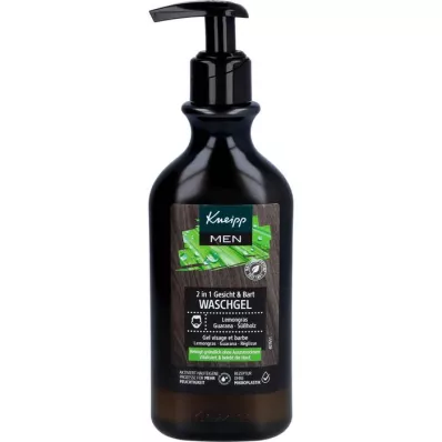 KNEIPP MEN 2in1 Face&amp;Habeme pesugeel, 250 ml