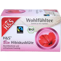 H&amp;S Orgaaniline Hibiskuse lillede filtrikott, 20X1.75 g