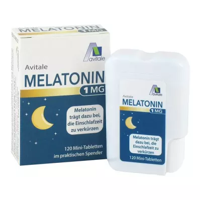 Melatoniini 1 mg minitabletid dosaatoris, 120 tk