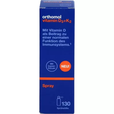 ORTHOMOL D3+K2-vitamiini sprei, 20 ml