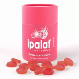 IPALAT Pastillid maitsestatud vaarika-vanilje, 40 tk