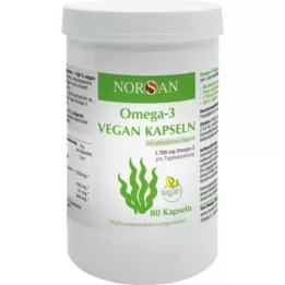 NORSAN Omega-3 vegan kapslid, 80 tk