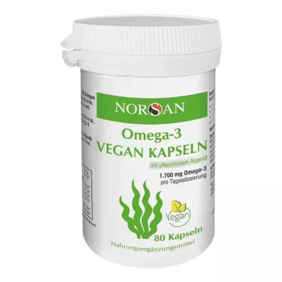 NORSAN Omega-3 vegan kapslid, 80 tk NORSAN Omega-3 vegan kapslid, 80 tk
