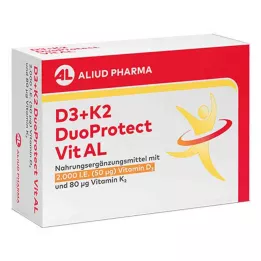 D3+K2 DuoProtect Vit AL 2000 I.E./80 µg kapslid, 30 tk