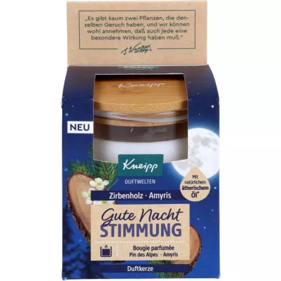 KNEIPP Lõhnamaailmade lõhnaküünal Good Night Mood, 145 g