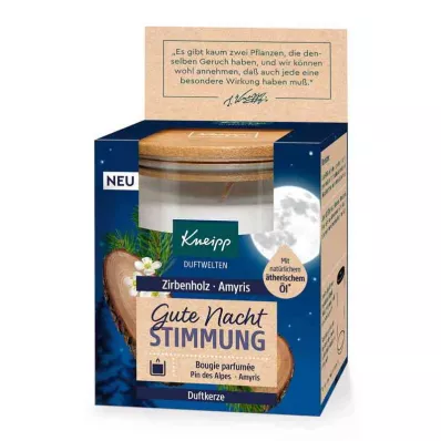 Kneipp Fragrance Worldsi lõhnaküünlad Good Night Mood (145 g)