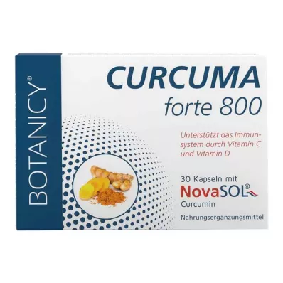 CURCUMA FORTE 800 koos NovaSol Curcumin kapslitega, 30 tk