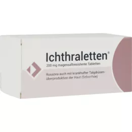 ICHTHRALETTEN 200 mg enteroaktiivsed tabletid, 168 tk