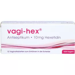 VAGI-HEX 10 mg vaginaalsed tabletid, 12 tk