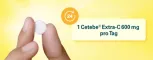 Instructions for use for CETEBE Extra-C 600 mg närimistabletid, 120 tk - 4