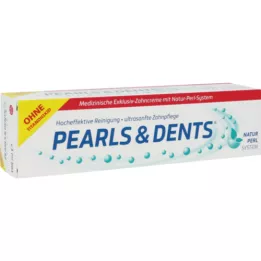 PEARLS &amp; DENTS Eksklusiivne hambapasta ilma titaandioksiidita, 100 ml